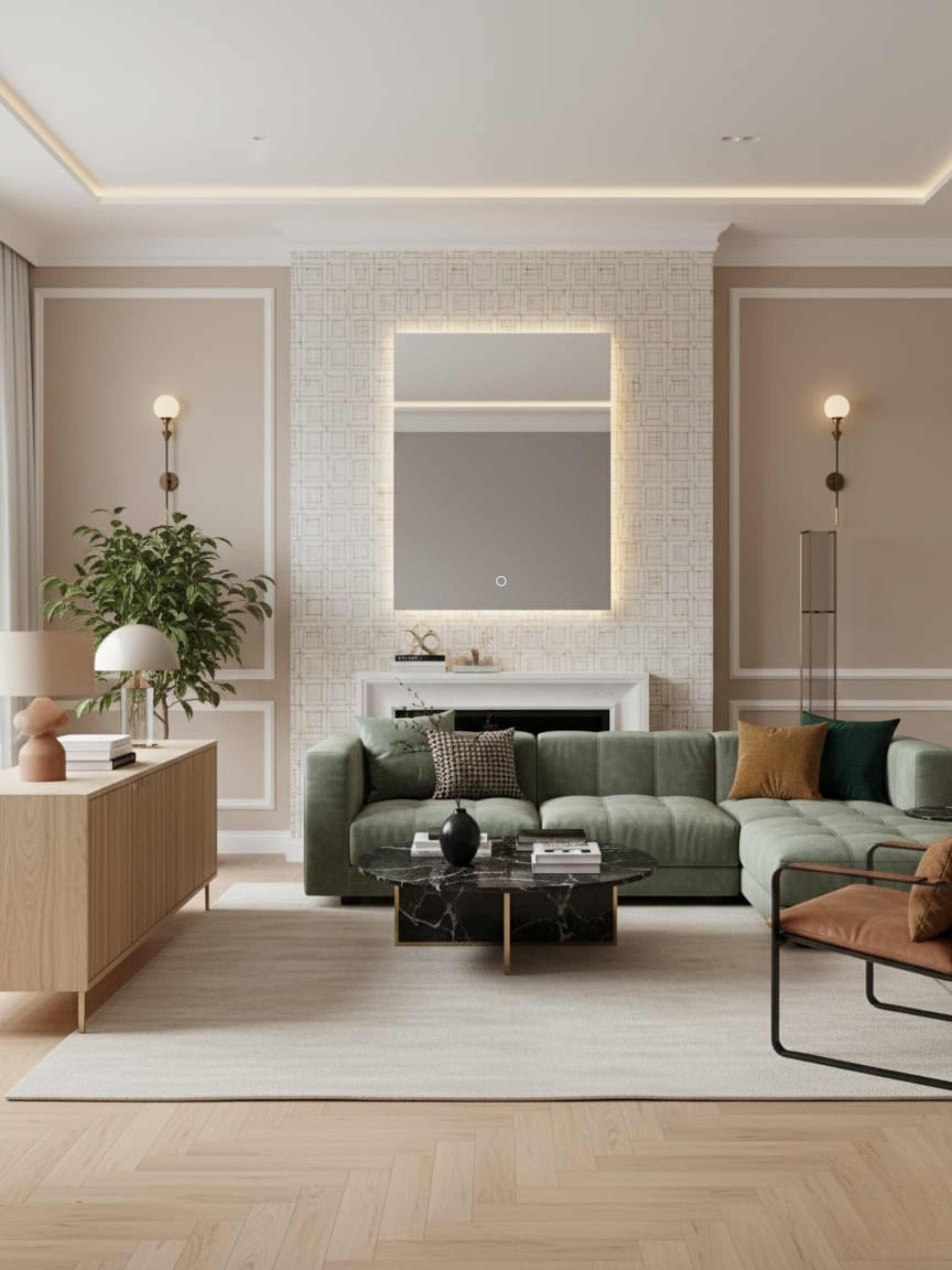 Horizon mirror size options - 21 rectangular & square variants, customizable dimensions for bathroom & interior space
